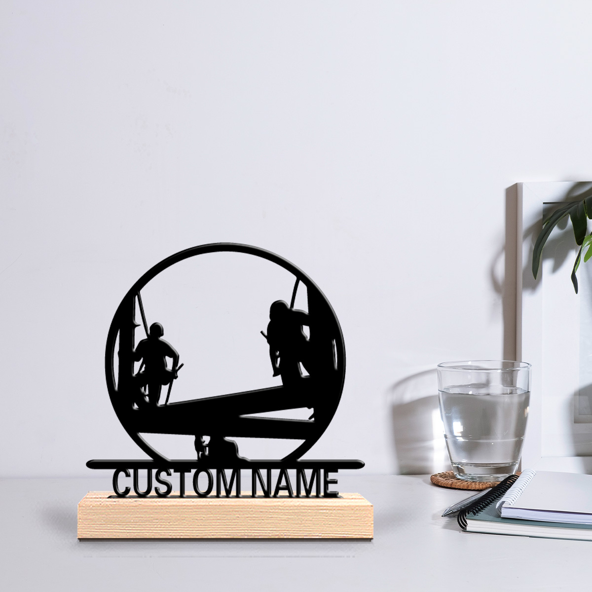 Industrial Laser - 1pc Cute Personalized Custom Electrician Metal