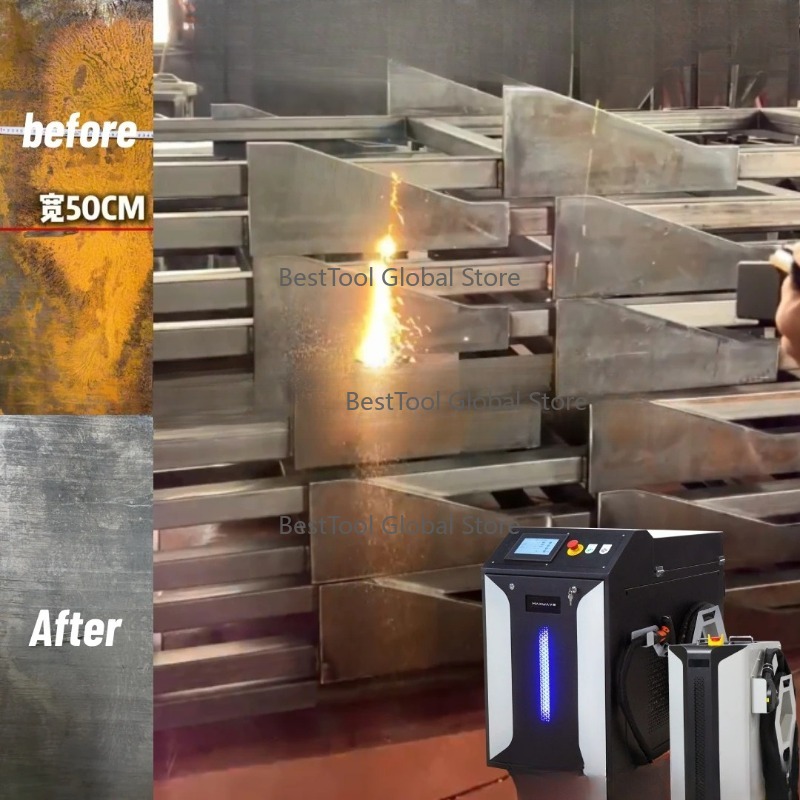 Industrial Laser Cleaning Equipment - Multi-Pu-rpose Laser Rust Cleaning Equipment, Ef-fective