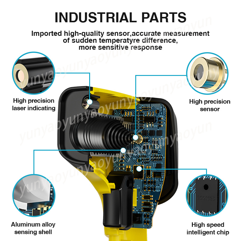 Industrial Laser - 0‑400℃ Non Contact Digital Laser Pyrometer
