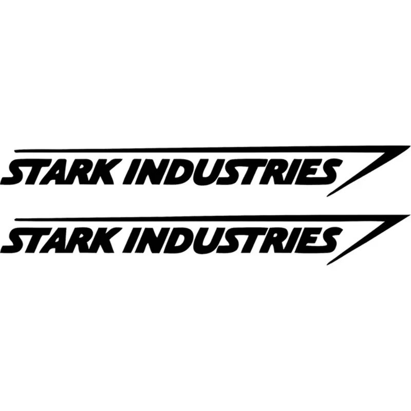 Industrial Laser - 15cm Fashion Laser Car Sticker Stark
