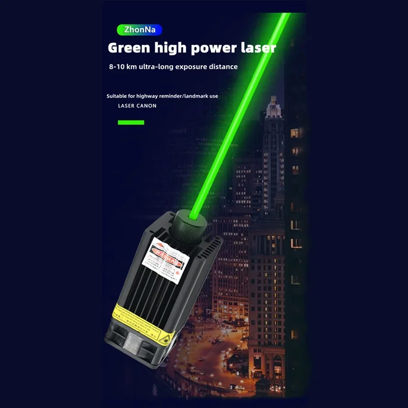Industrial Laser Pointer - LaserHeat Sink Aluminum Heating Dissipation 40X40X65mmCooling