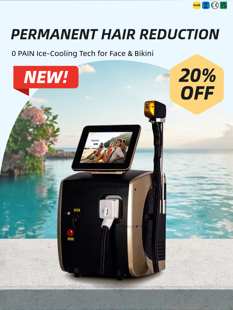 Industrial Laser Cleaner - 4500W Professional 755 808 1064nm Diode