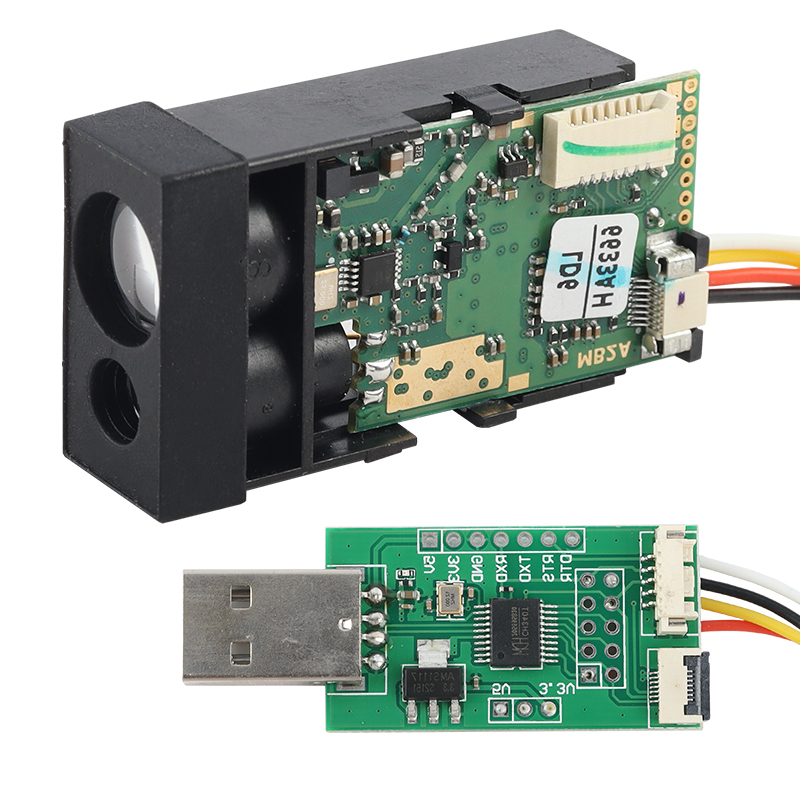 Industrial Laser Displacement Sensor - 80m Compact Size Cmos Laser Displacement