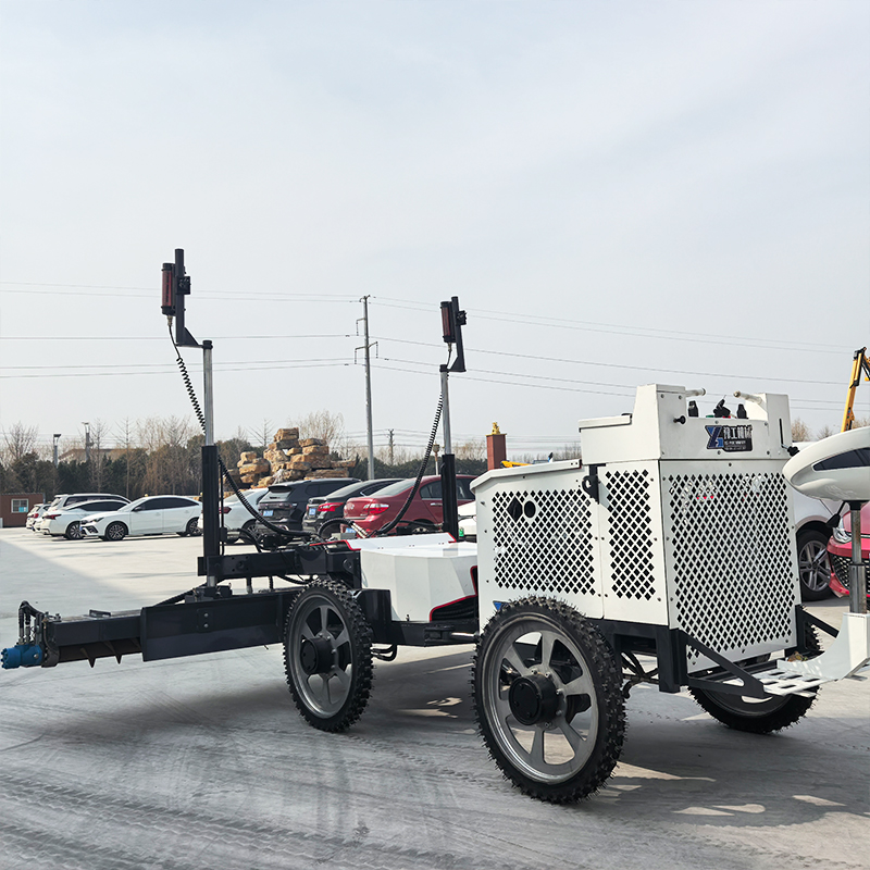 Industrial Laser - Four Wheel Drive Concrete Screed Machine