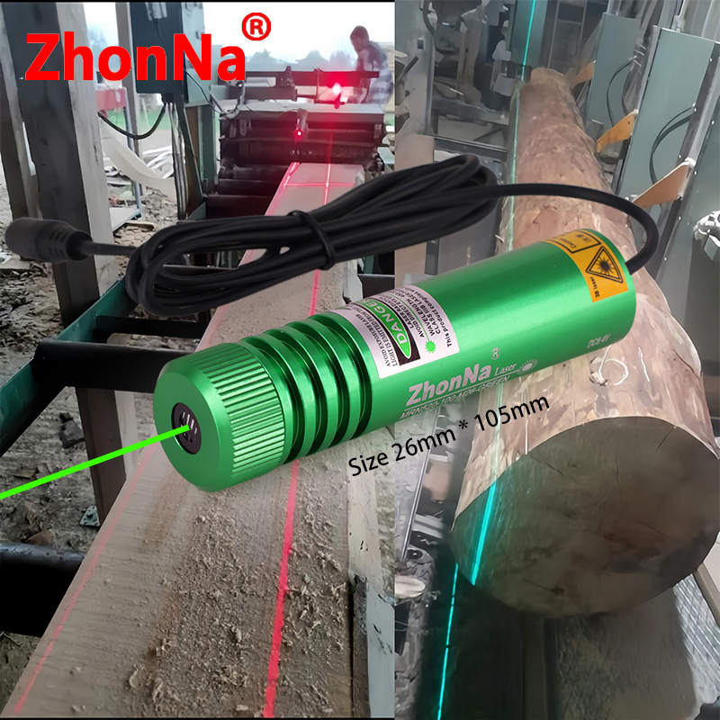 Industrial Laser Pointer - 520nm Industrial Laser Locator | Wood/Stone/Aluminum