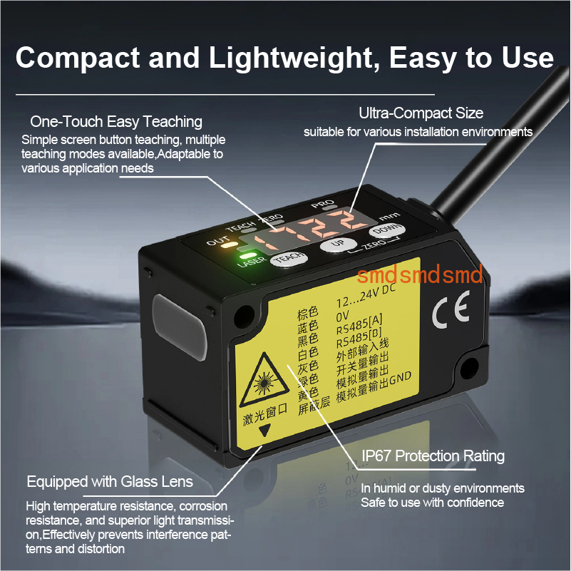 GC01 GC02T Laser Displacement  - Industrial Laser Displacement Sensor 리뷰 및 가격