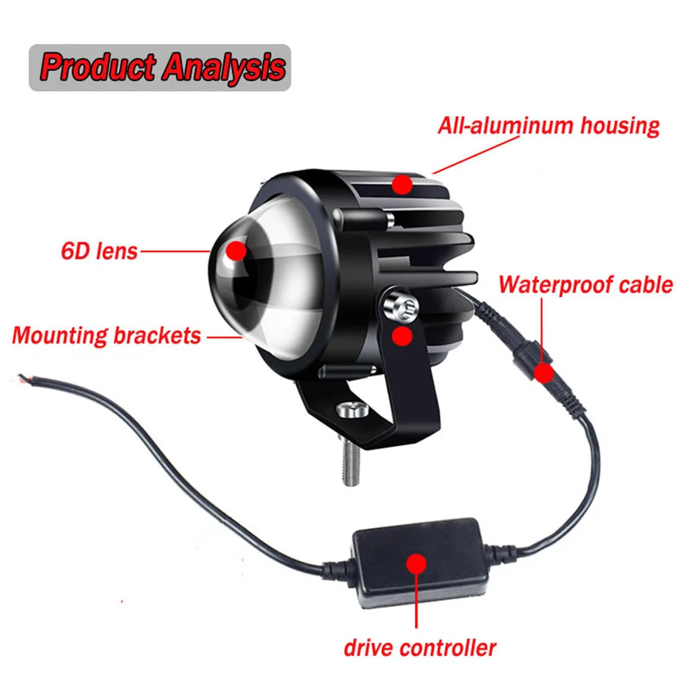 Motorcycle Projector Laser Lig - Laser Focus Lens 리뷰 및 가격