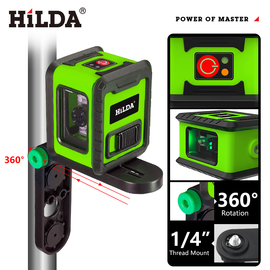 HILDA Laser Level Meter 2-Line - Industrial Laser Measurement 리뷰 및 가격