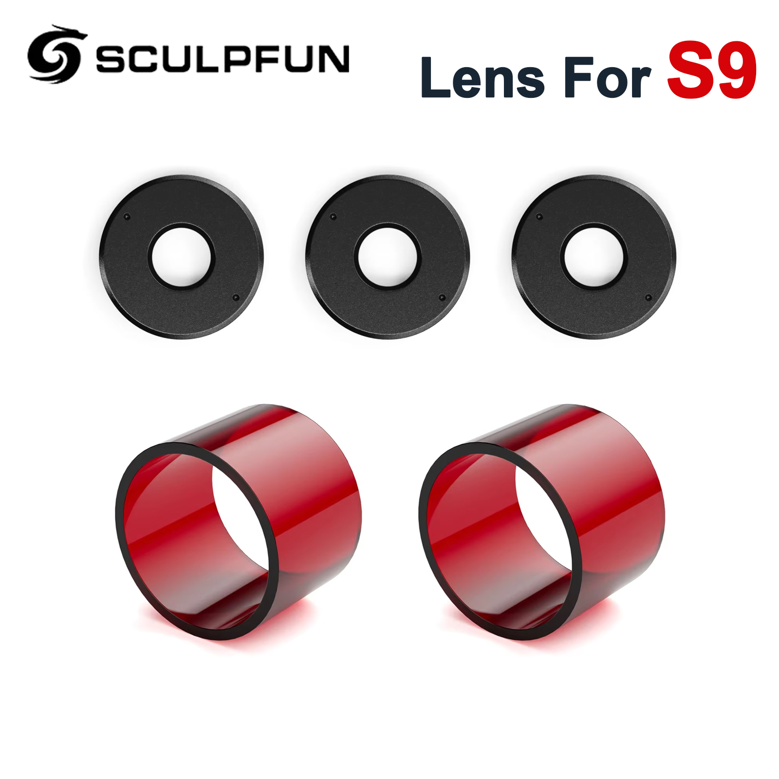 SCULPFUN S9 Focus Lens 3Pcs Se - Laser Focus Lens 리뷰 및 가격