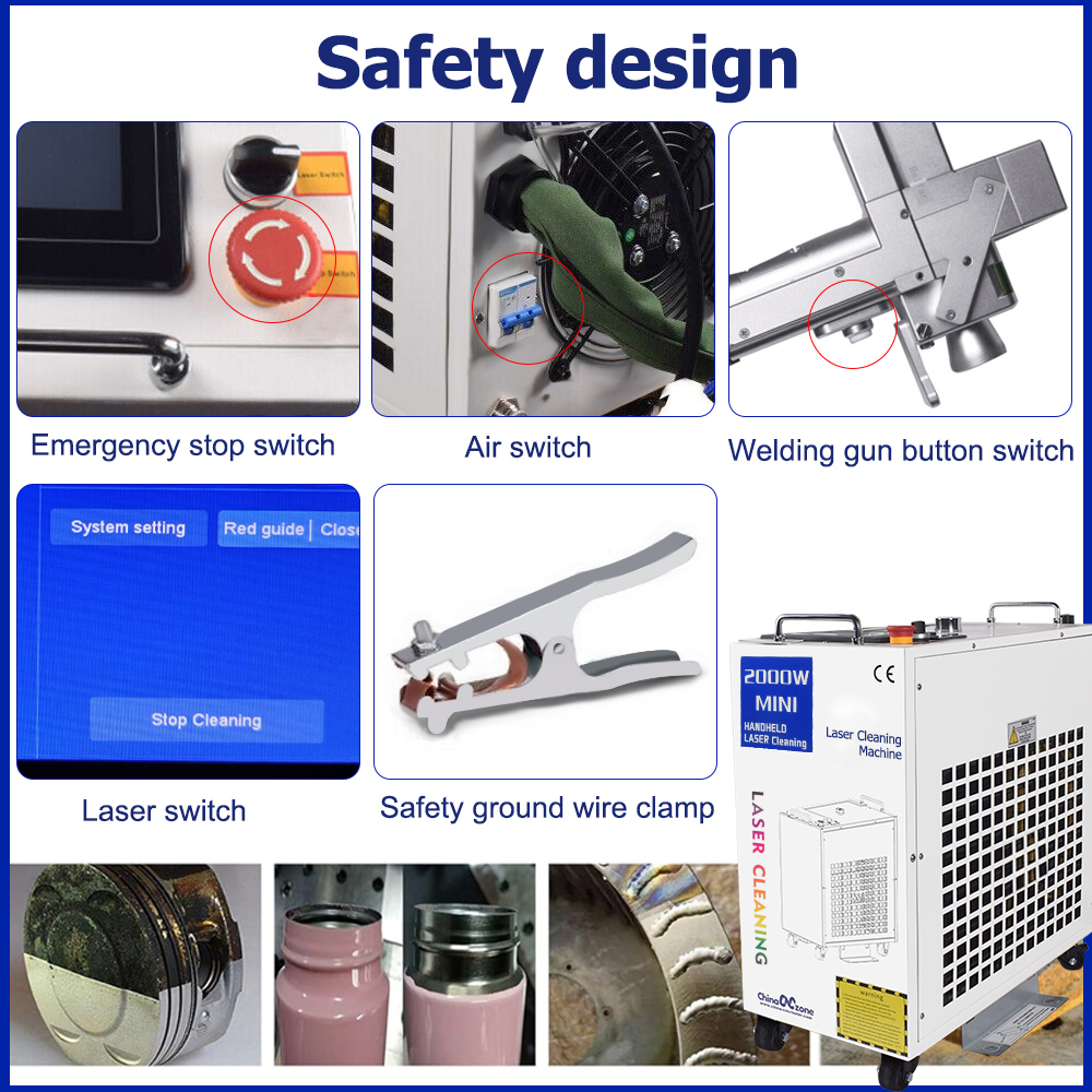 2000W Cleaning Machine Fiber L - Industrial Laser Paint Remover 리뷰 및 가격