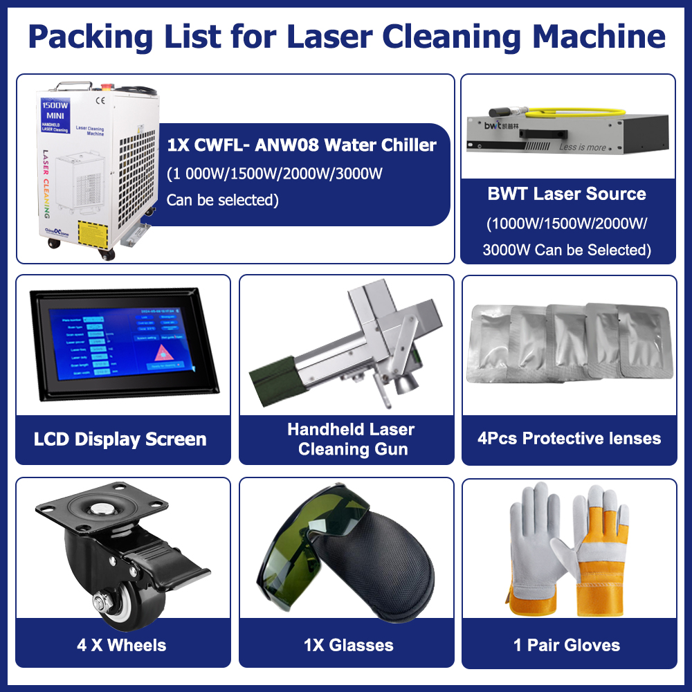 2000W Cleaning Machine Fiber L - Industrial Laser Paint Remover 리뷰 및 가격