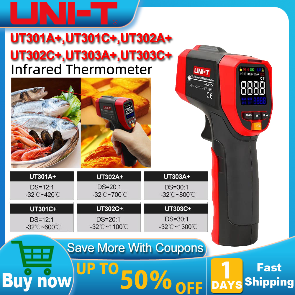 UNI-T UT301A+ UT301C+ Non Cont - Industrial Laser Measurement 리뷰 및 가격