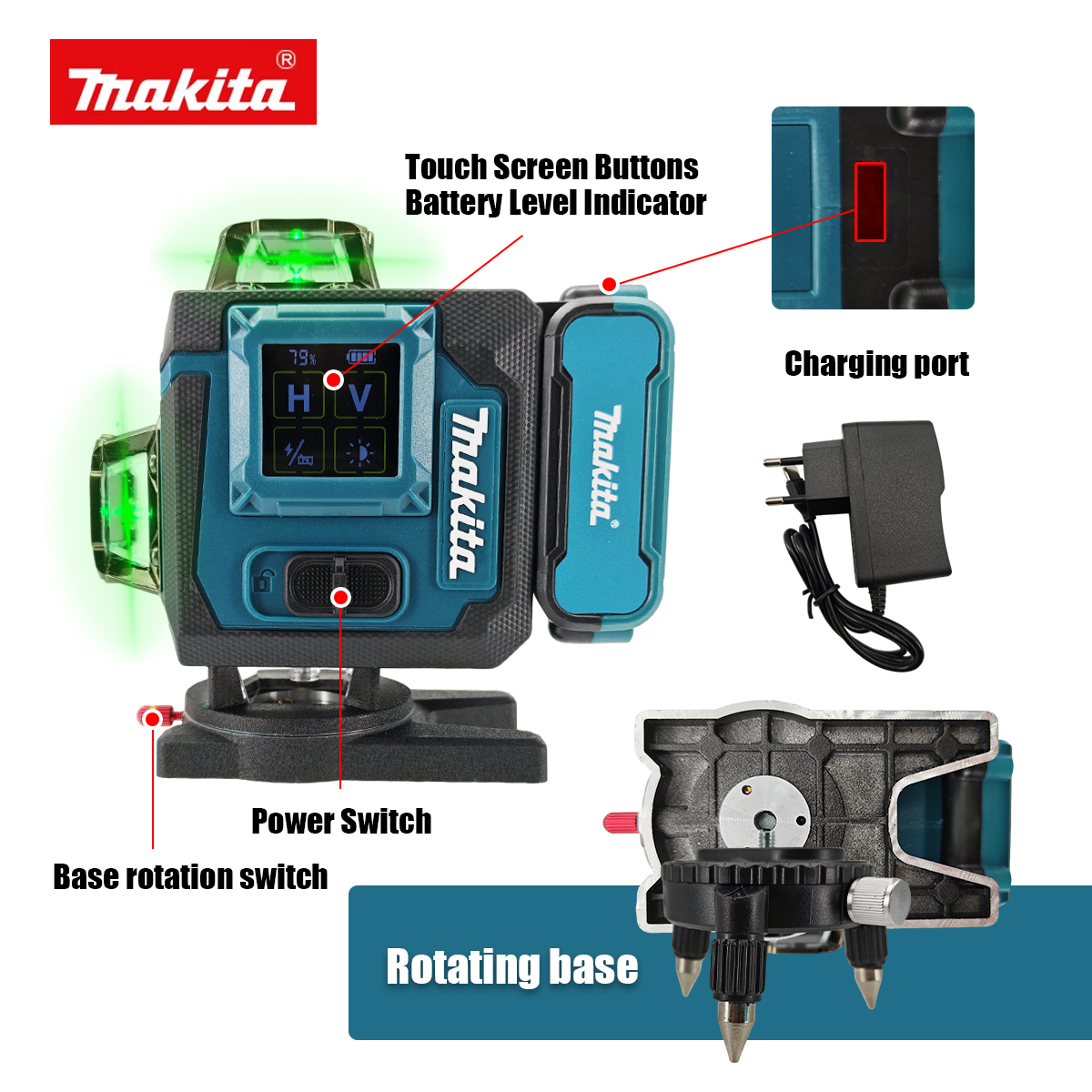 Makita Digital Laser Level 360 - Industrial Laser Cleaner 리뷰 및 가격