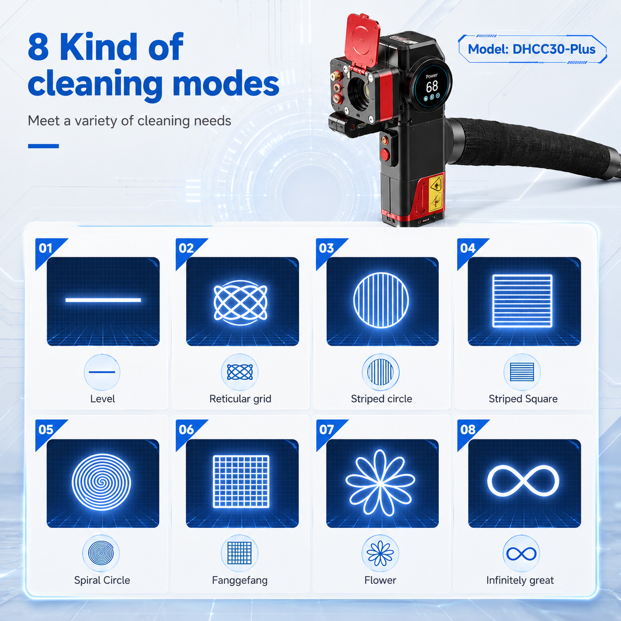 2000W Air Cooled Double Swing  - Industrial Laser Cleaning Equipment 리뷰 및 가격