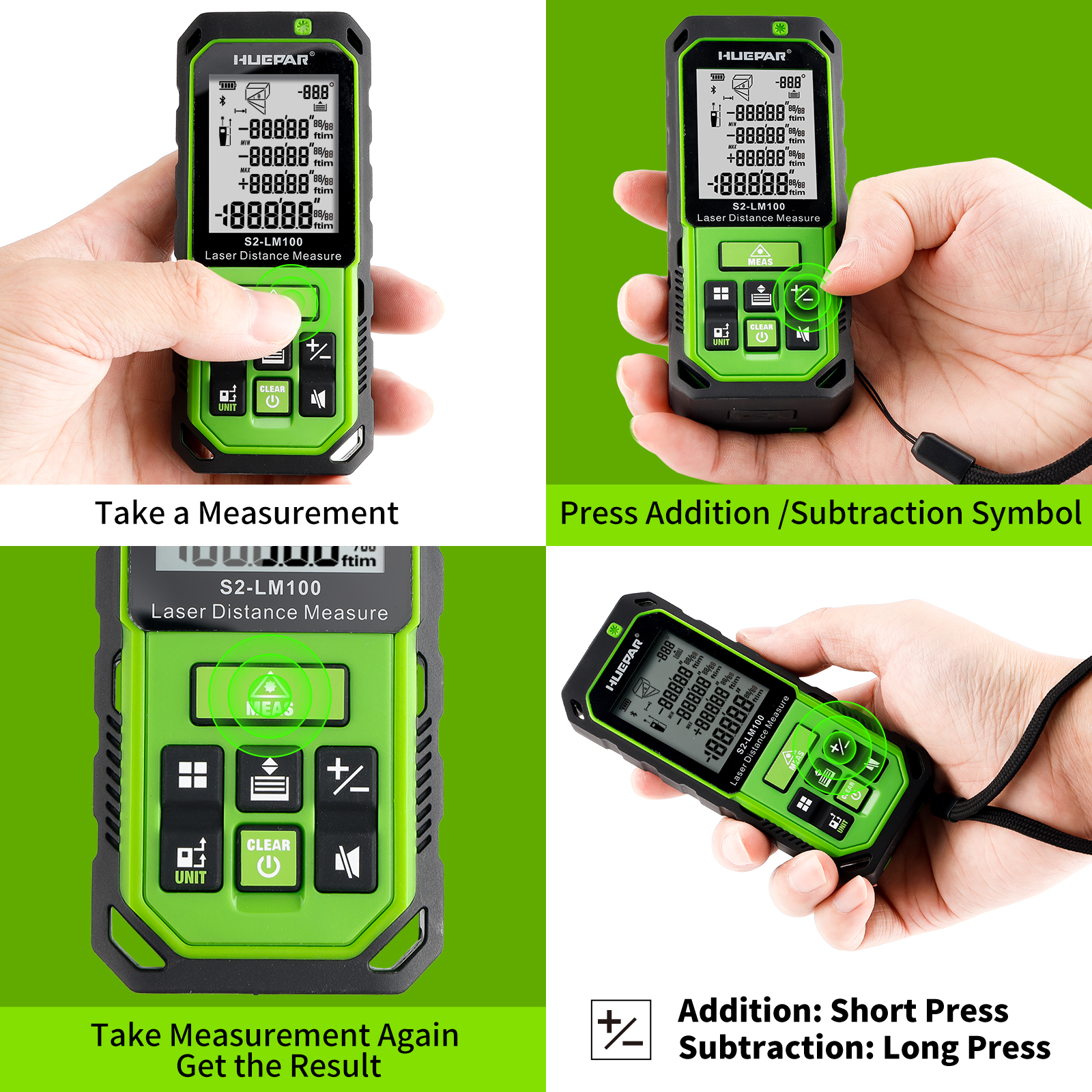 Huepar Green Beam Laser Distan - Industrial Laser Displacement Sensor 리뷰 및 가격