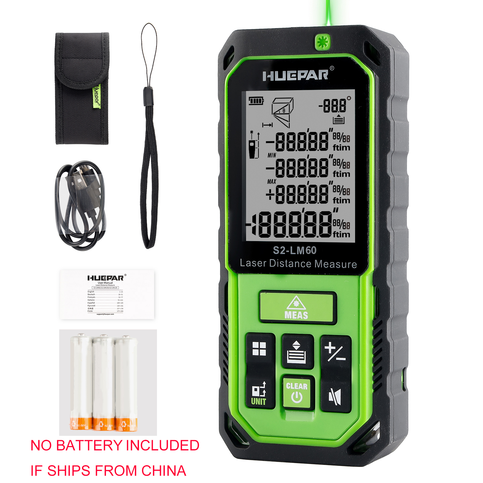 Huepar Green Beam Laser Distan - Industrial Laser Displacement Sensor 리뷰 및 가격