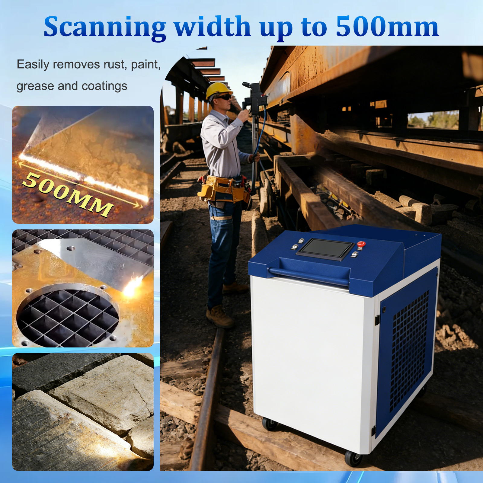6000W Fiber Laser Cleaner 6000 - Industrial Laser Paint Remover 리뷰 및 가격