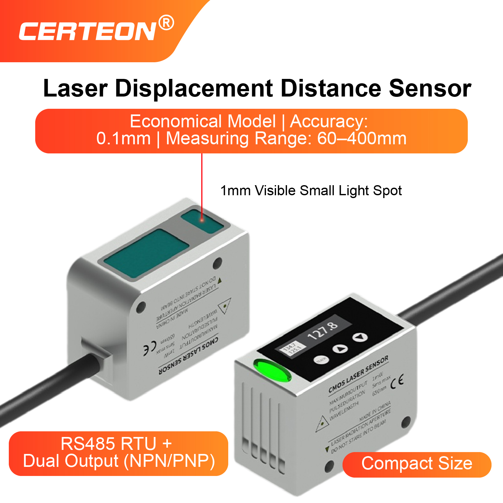 LR400 Laser Displacement Senso - Industrial Laser Displacement Sensor 리뷰 및 가격