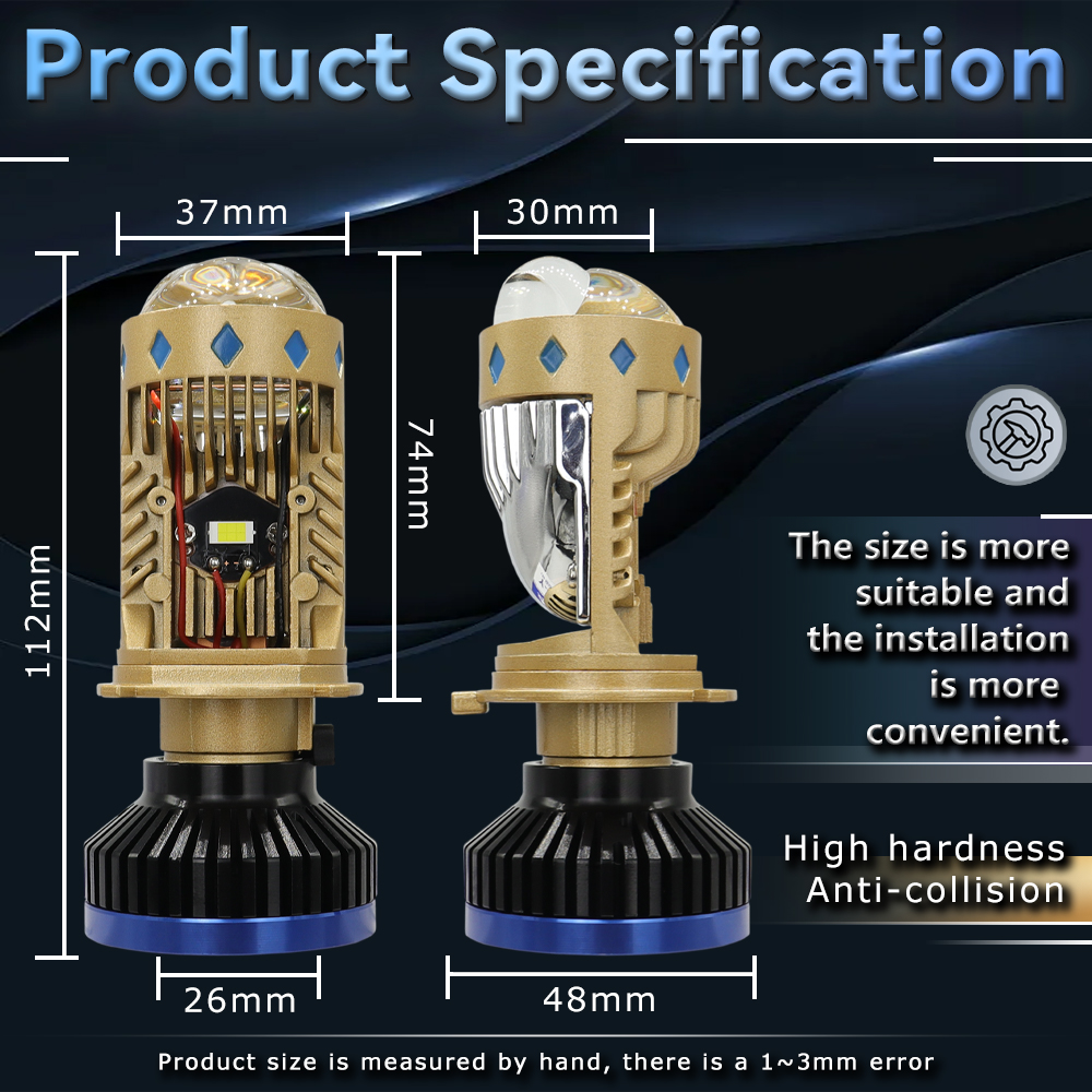H4 Laser Lens Headlight Super  - Laser Focus Lens 리뷰 및 가격