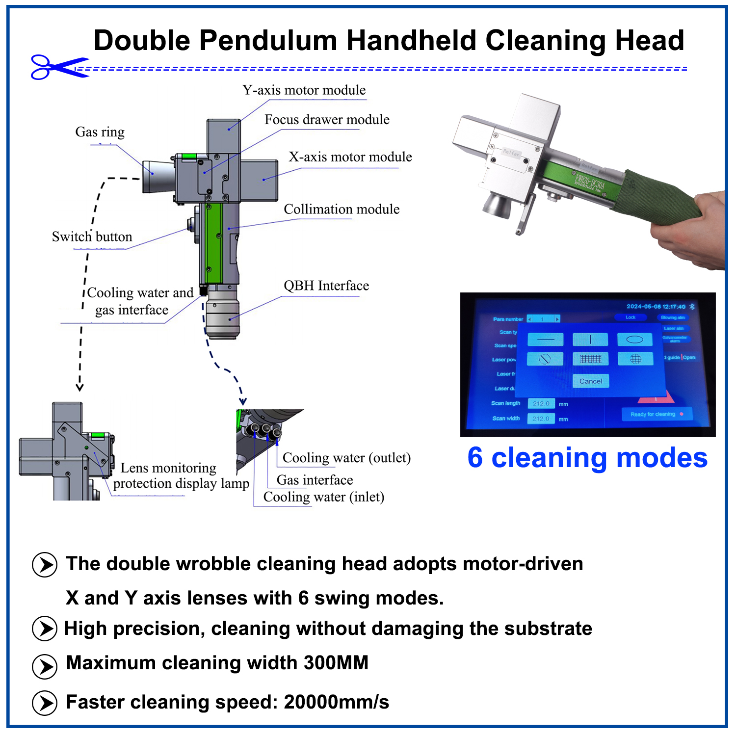 3000W Laser Cleaning Machine F - Industrial Laser Paint Remover 리뷰 및 가격