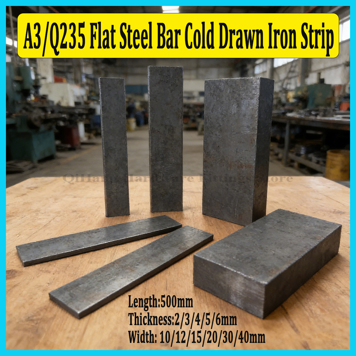 1Pc 500mm A3/Q235 Flat Steel B - Industrial Laser Manufacturers 리뷰 및 가격