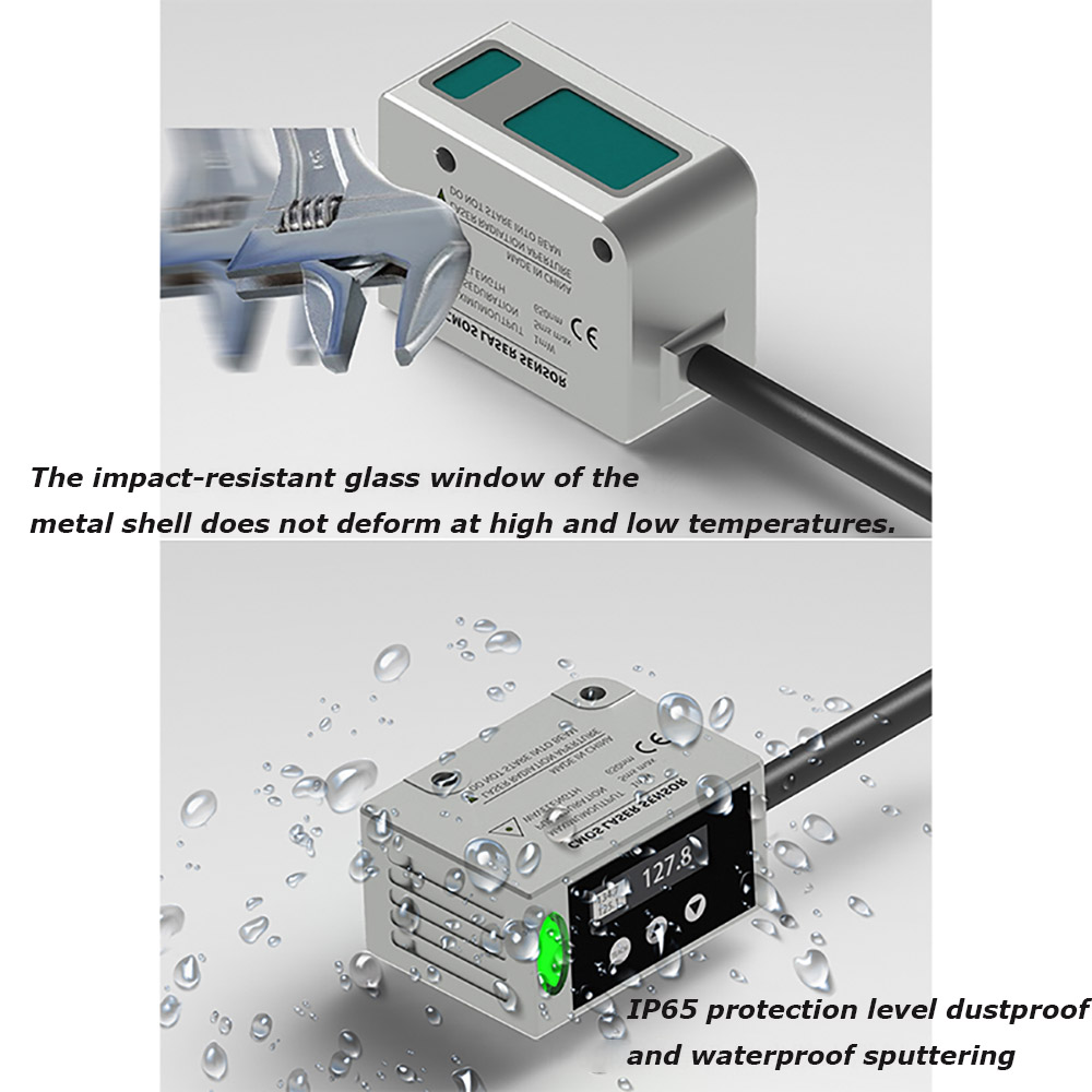 0.1mm Accuracy Non‑Contact Las - Industrial Laser Displacement Sensor 리뷰 및 가격