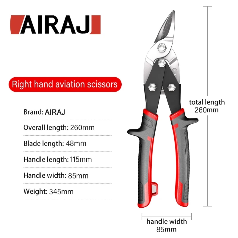 AIRAJ  Aviation Scissor Tin Sn - Industrial Laser Removal 리뷰 및 가격
