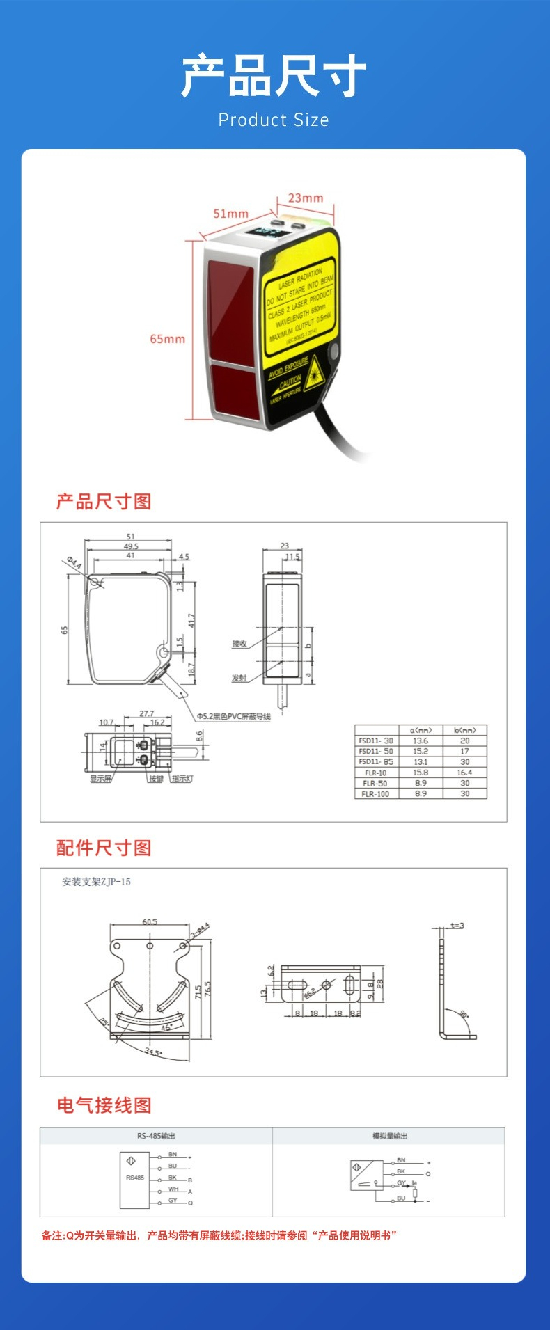 Digital Display Industrial Las - Industrial Laser Displacement Sensor 리뷰 및 가격