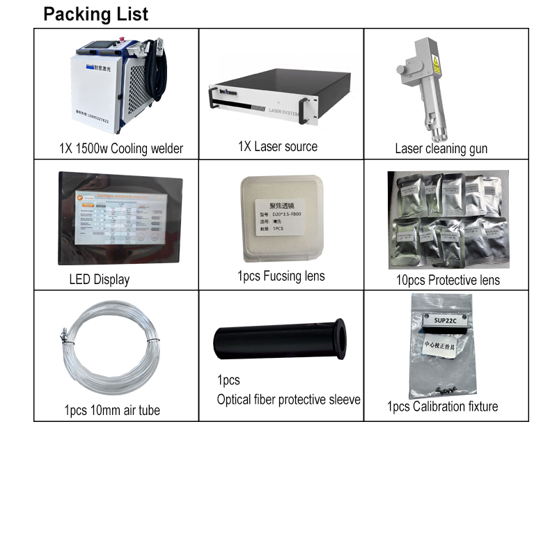 1500W NICYLAZER Continuous Las - Industrial Laser Cleaning Equipment 리뷰 및 가격